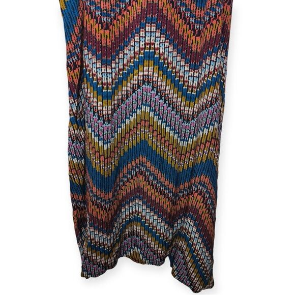 B.Yellowtail Size XS Peyote Stitch Mini Dress Tank Boho Chevron Aztec Print - Picture 5 of 11